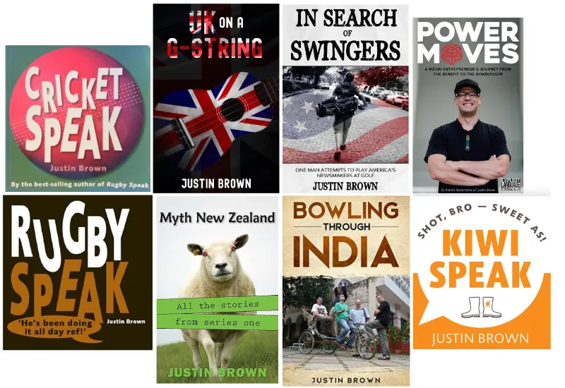 Justin Brown NZ Non fic Book Collection