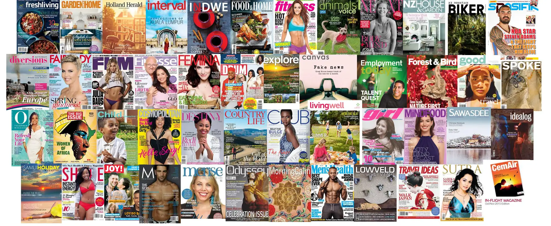 Magazines our students have been published in